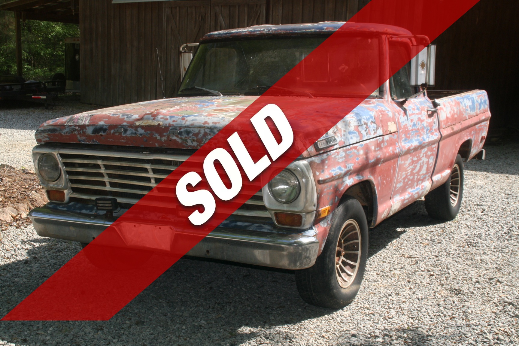 Ford F100 - Short Bed. First Year of Gen V